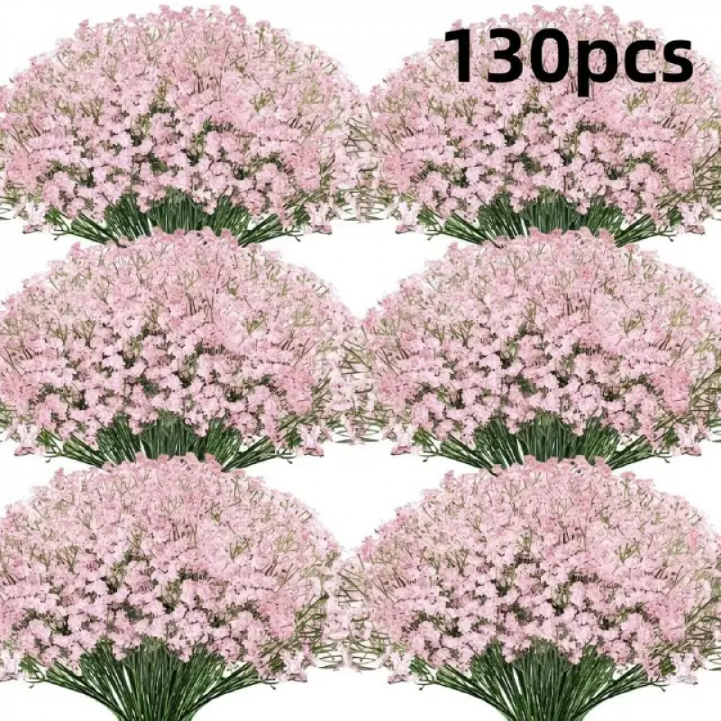 130-Stängel Rosa Schleierkraut – Florist Supply Bulk Bewertung und Preis